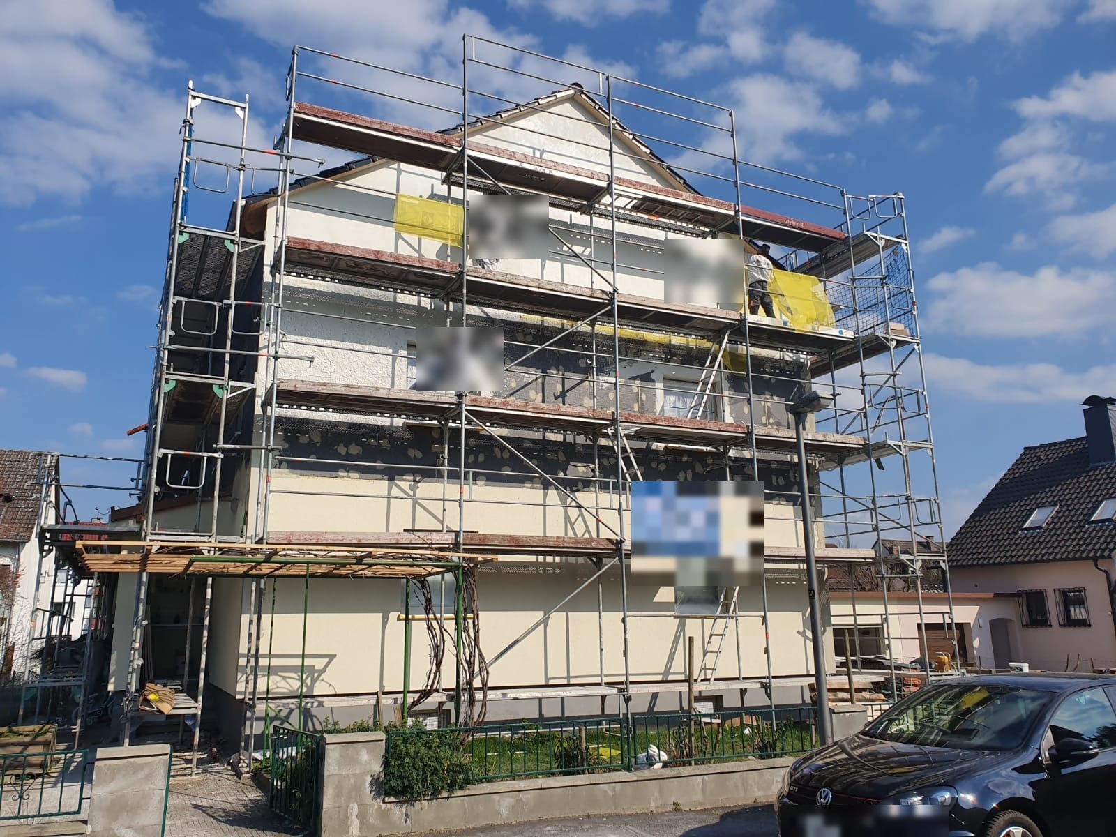 Fassade, Putz & Wärmedämmung